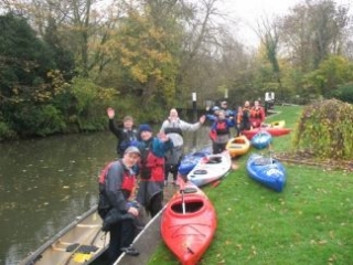 Después de un maravilloso paddle en el canal